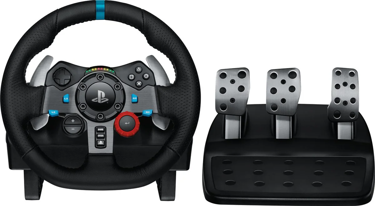 Logitech G29 - Gaming Stuurwiel - Driving Force - Racing + Pedalen - PS4, PS5 & PC