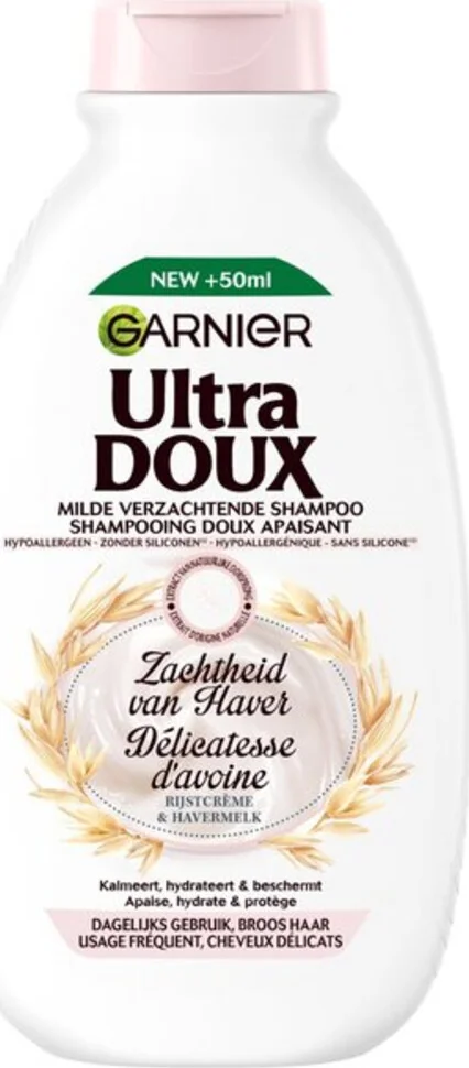 Garnier Ultra Doux Shampoo Soft Oats Duo Pack 2x300 ml