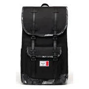 LEGO Herschel Little America rugzak - zwart met abstracte stenen