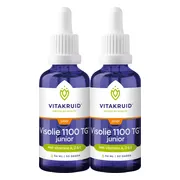 2x Vitakruid Visolie 1100TG Junior 54 ml