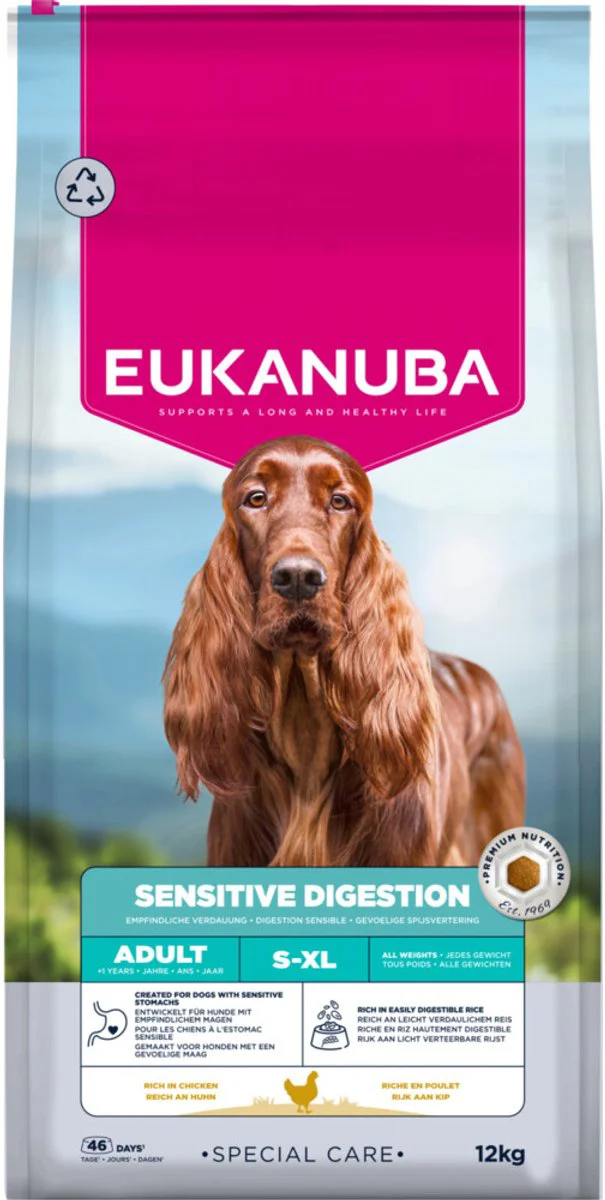 Eukanuba Hondenvoer Droog Special Care Adult Sensitive Digestion 12 kg