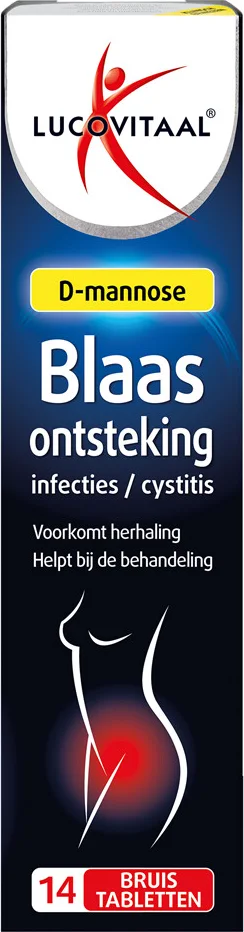 3x Lucovitaal Blaasontsteking D-Mannose 14 bruistabletten