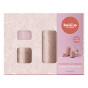 Bolsius Whisper Of Bloom Candle & Fragrance Set Magnolia
