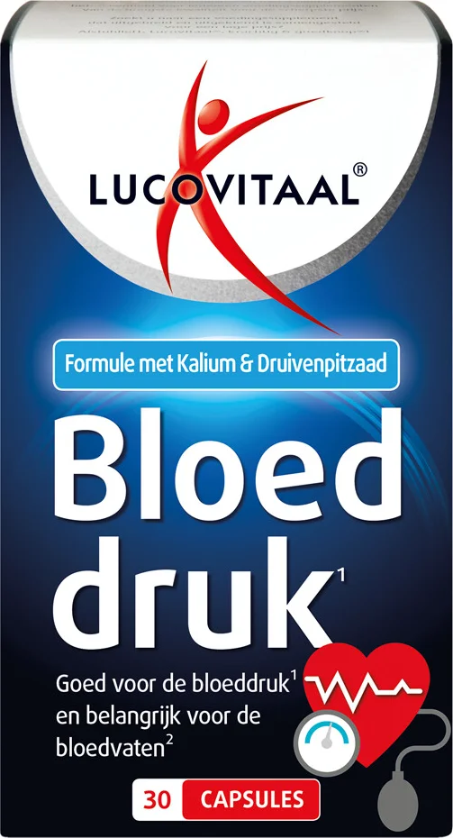 3x Lucovitaal Bloeddruk 30 capsules