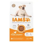 3x IAMS Dog Adult Large Kip 3 kg