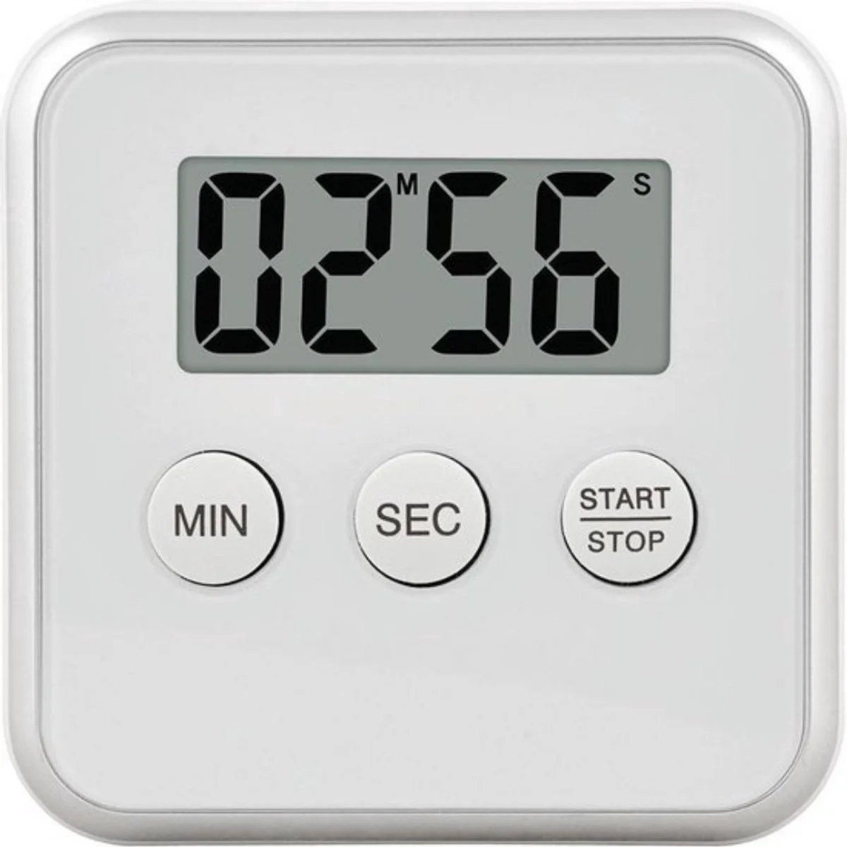 Magnetische Kookwekker - Digitale Timer - Kookwekker Inclusief Standaard - Wit