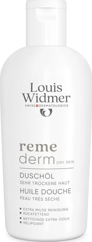 Louis Widmer Remederm Doucheolie licht geparfumeerd 200 ML