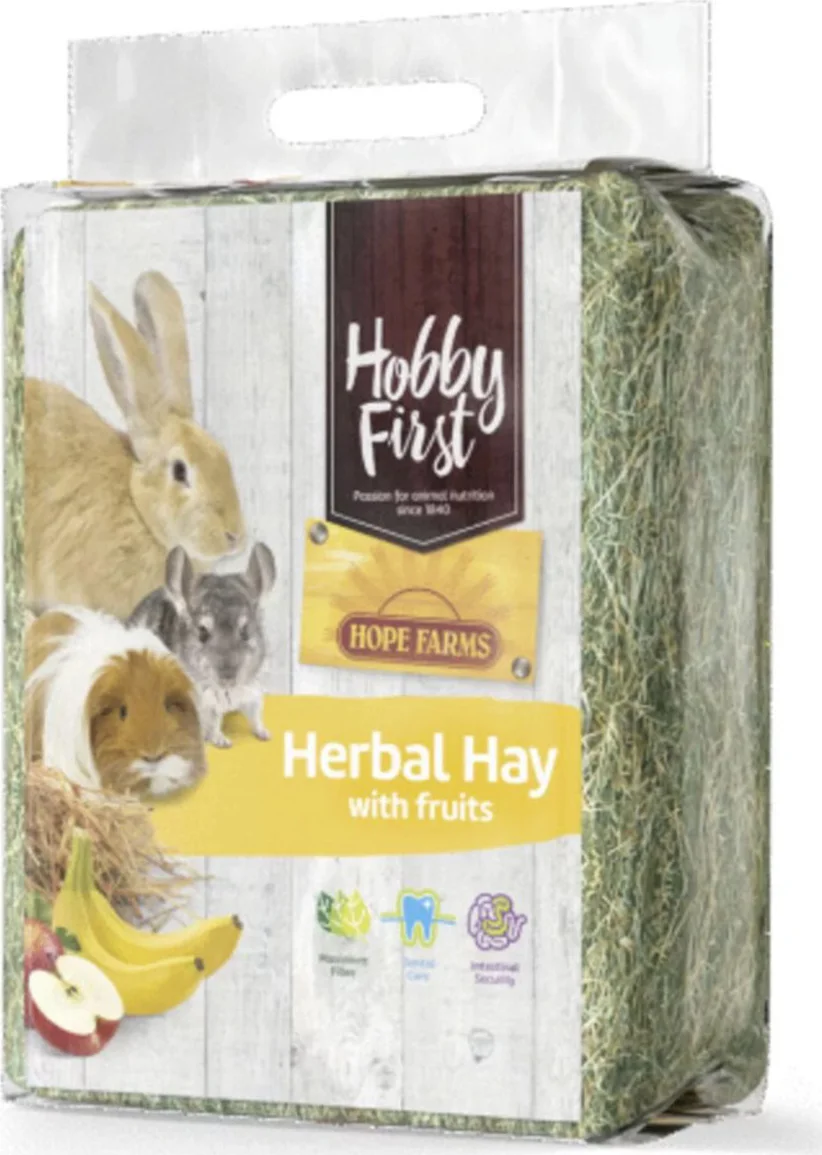 4x HobbyFirst Hope Farms Herbal Hay Fruit 1 kg