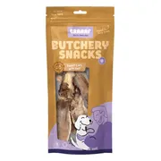 Braaaf Hondensnack Butchery Konijnenoren met Haar 80 gr