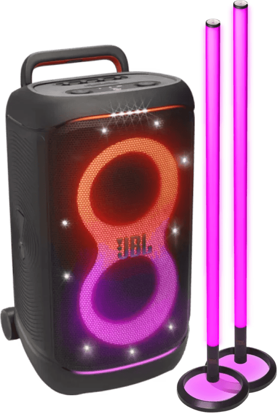 JBL Partybox 520 + 2x Partylight Stick