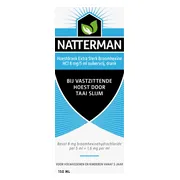 Natterman Broomhexine Hoestdrank Extra Sterk Broomhexine HCI 8mg/5ml - Suikervij 150ML