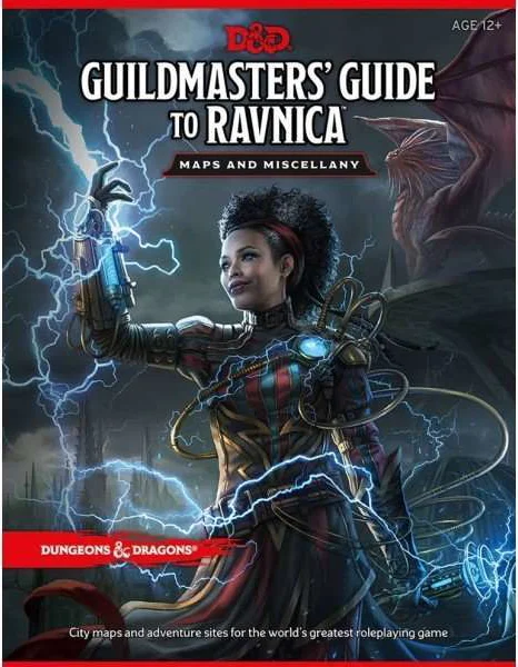 D&D 5.0 Guildmaster's Guide to Ravnica Maps and Miscellany