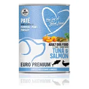 6x Euro-Premium Paté Adult Hondenvoer Nat Tuna & Salmon 400 gr