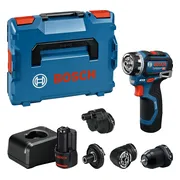 Bosch Professional GSR 12V-32 FC FlexiClick schroefboormachine +4 opzetstukken 12V 2.0Ah in L-Boxx - 06019N7101