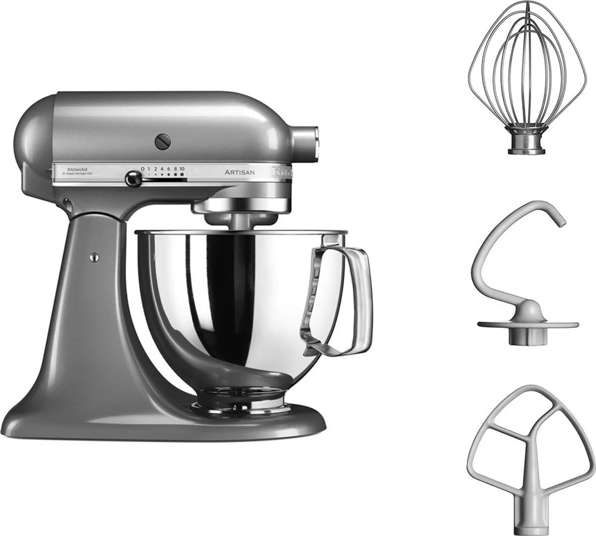 KitchenAid Artisan Mixer 5KSM125 Contourzilver
