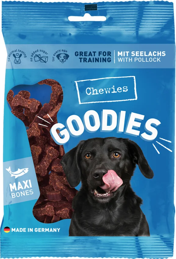10x Chewies Goodies Hondensnacks Maxi Koolvis 200 gr
