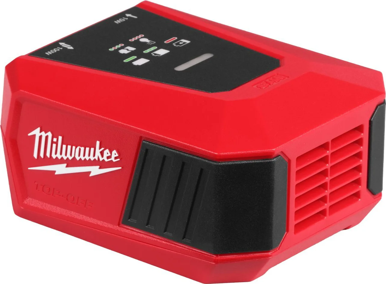 Milwaukee M18 TOP-OFF mini oplader - 4932499165