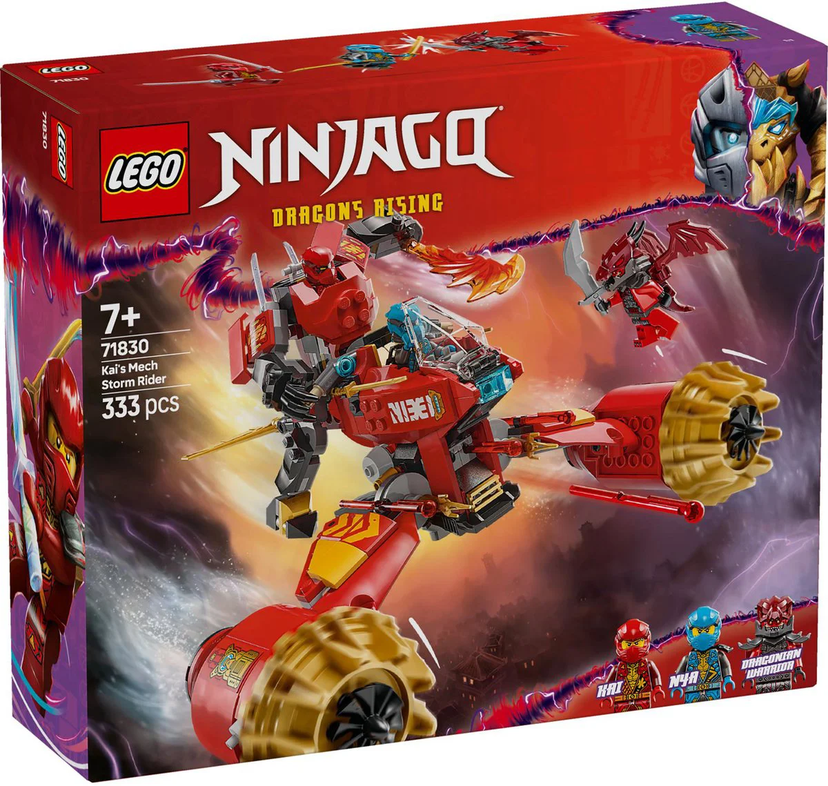 LEGO NINJAGO Kai's mechastormvoertuig 71830