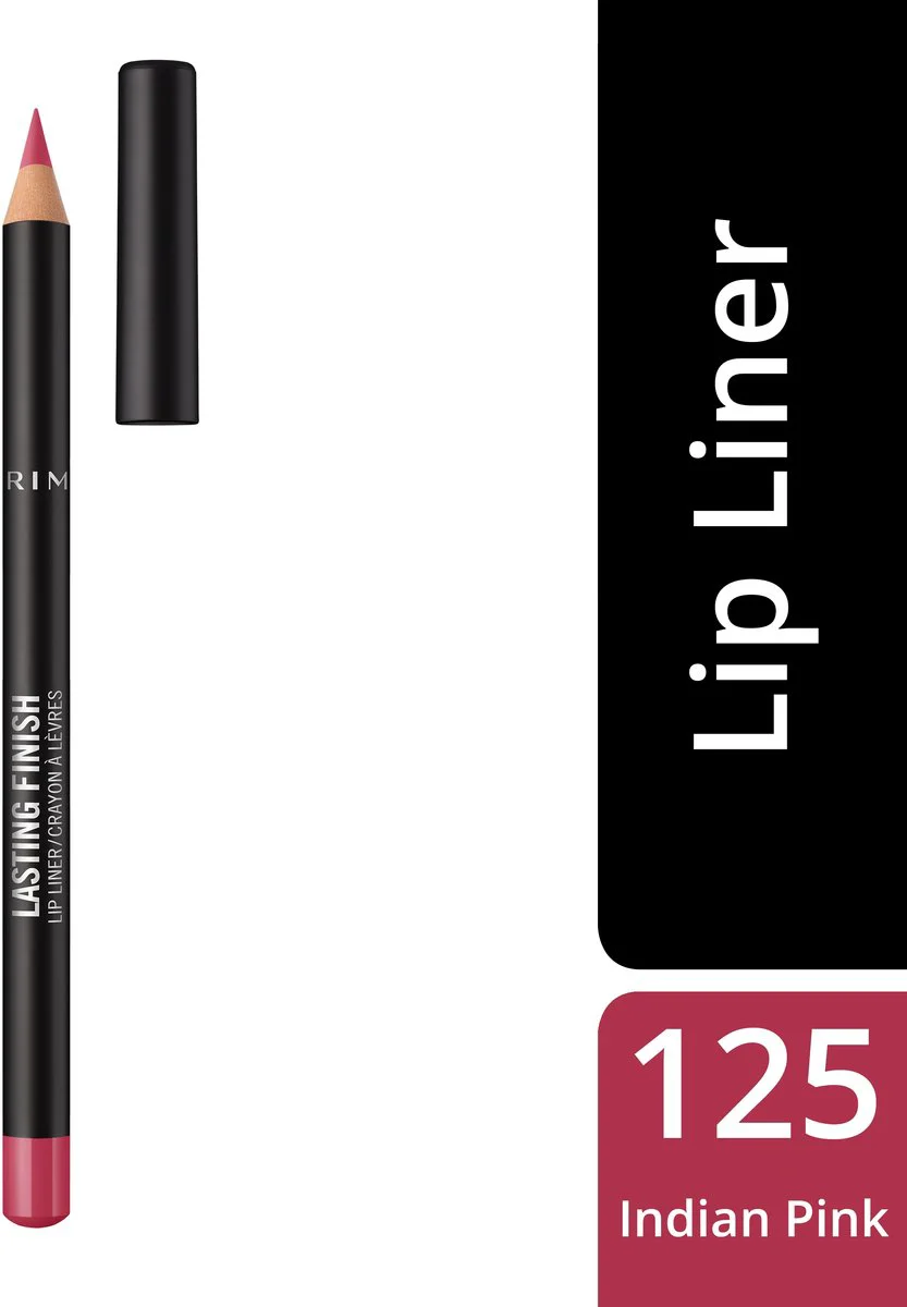 Rimmel London Lipliner Lasting Finish 125 Indian Pink