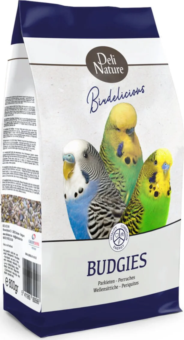5x Deli Nature Parkieten Birdelicious 800 gr