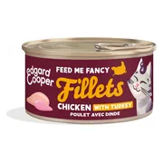 Edgard & Cooper Kattenvoer Fillets Kip & Kalkoen 70 gr