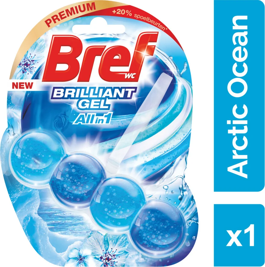Bref Toiletblok Brilliant Gel Arctic Ocean