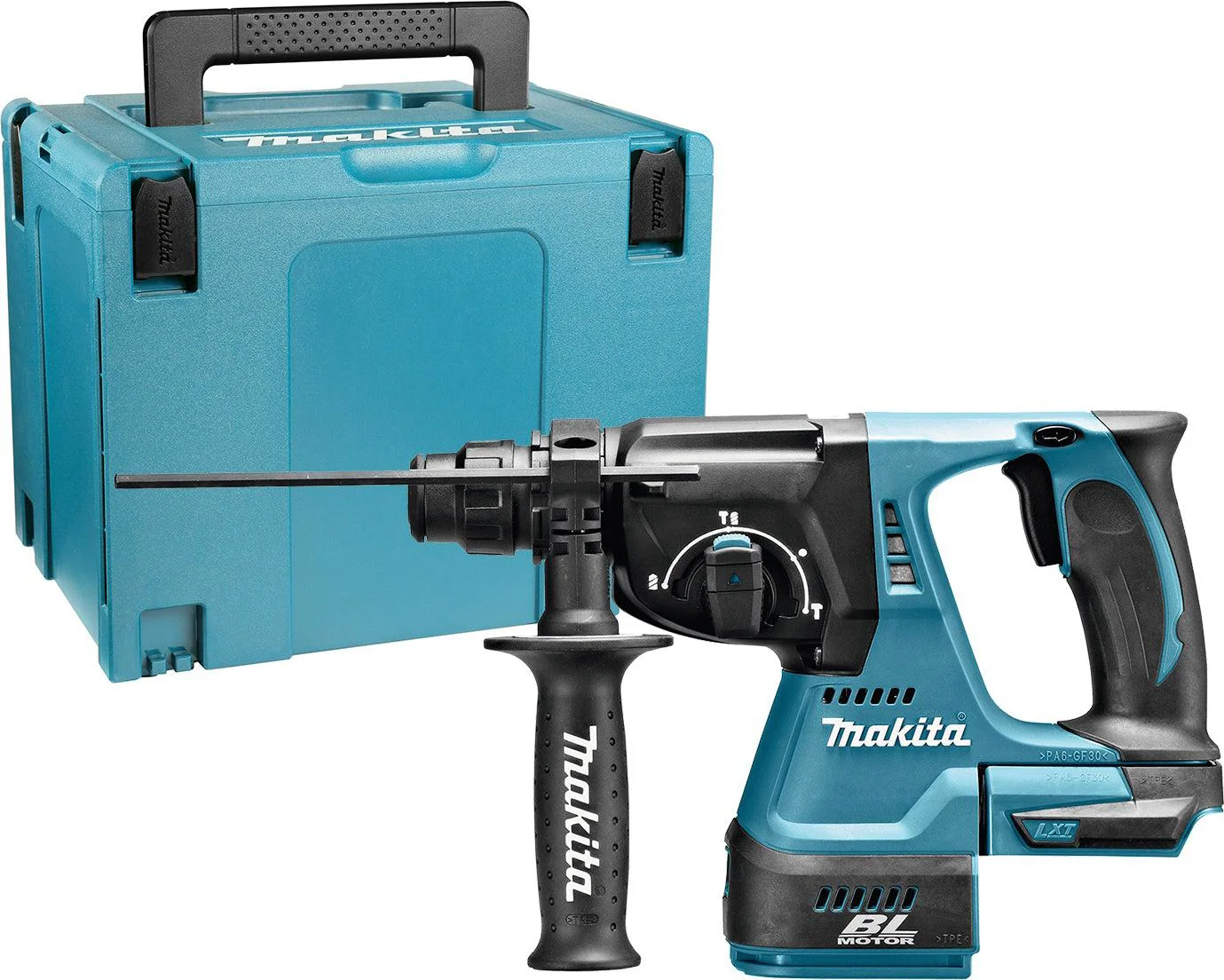 Makita DHR242ZJ Accu combihamer SDS-Plus 2,0J 18V Basic Body in Mbox