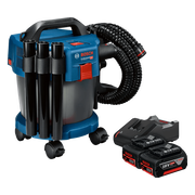 Bosch Professional GAS 18V-10 L 5,0 Ah GBA Accu (2x) Starterspakket