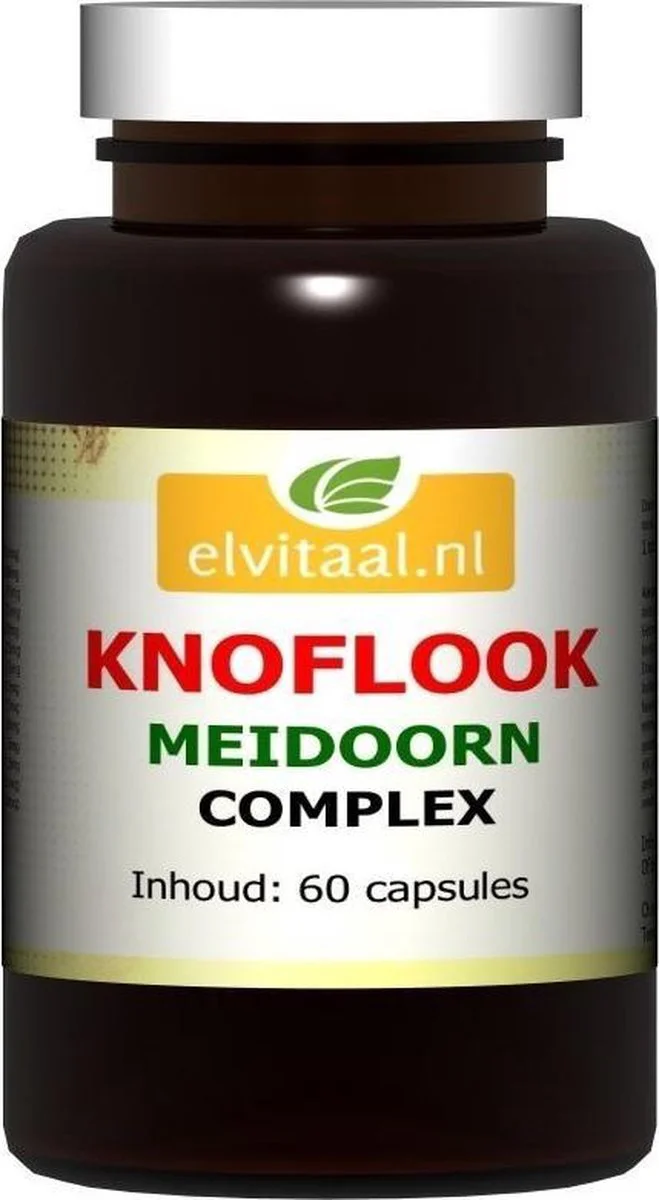 Elvitum Knoflook Meidoorn Complex Vegicaps 60CP