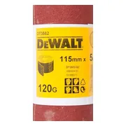 DeWALT DT3582 P120 Schuurpapier rol 5m x 115mm