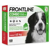 Frontline Combo Spot On Anti Vlooien en Teken Druppels Hond vanaf 40 kg 6 pipetten
