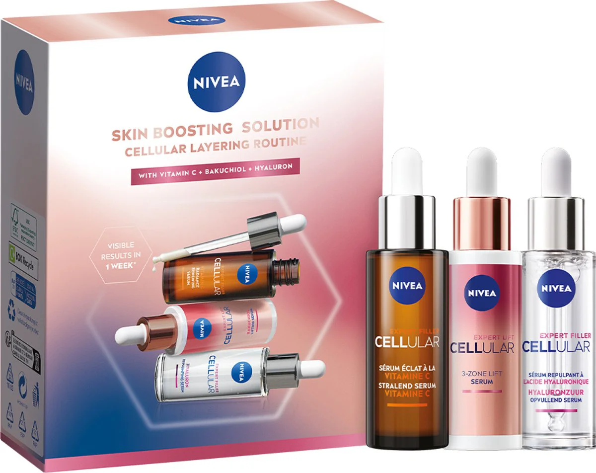 NIVEA Geschenkset Skin Boosting Solution 1 set