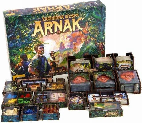 e-Raptor Insert Lost Ruins of Arnak + expansion UV Print