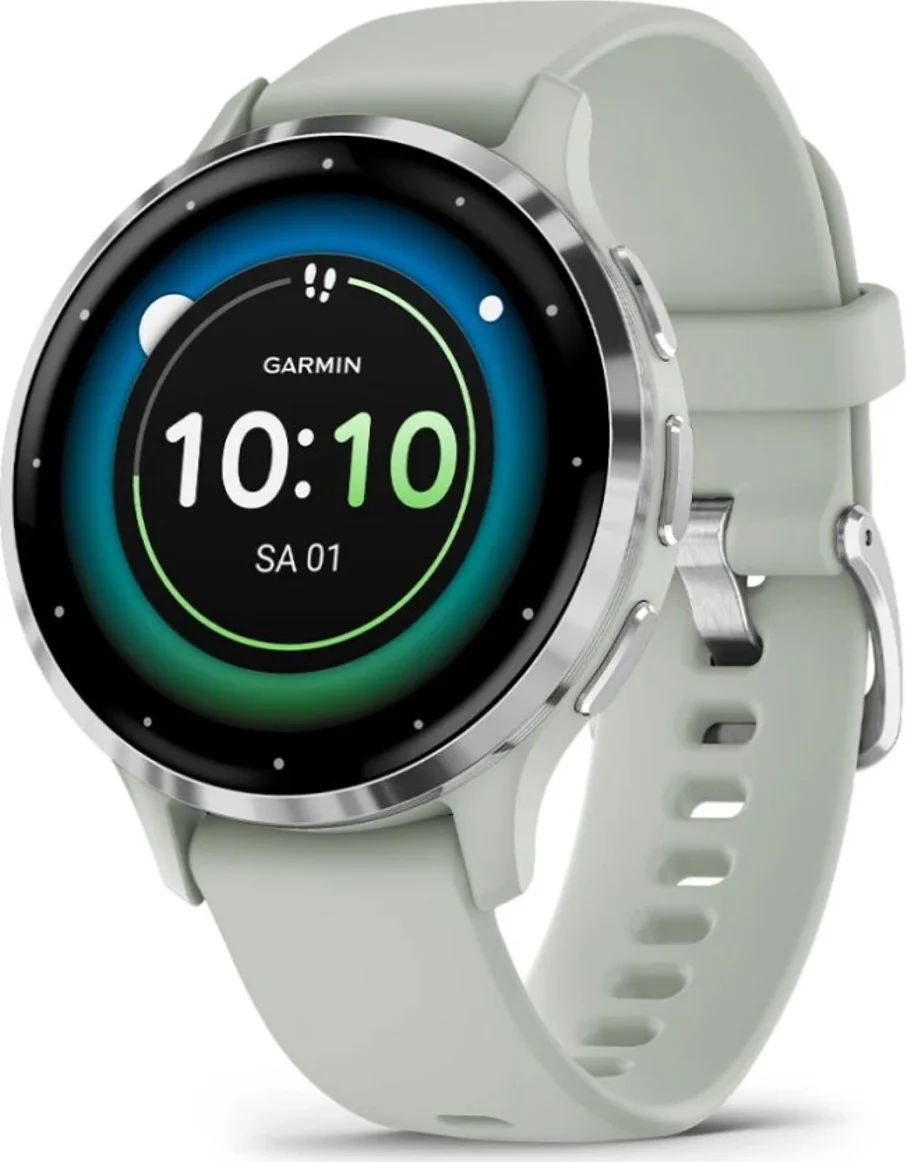 Garmin Venu 3S Zilver/Groen