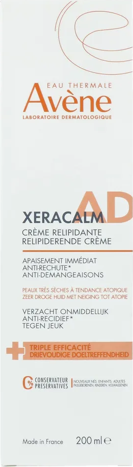 Eau Thermale Avène AD Xeracalm Replenishing Cream 200ML