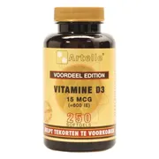Artelle Vitamine D3 15mcg Softgels 250st 250SG