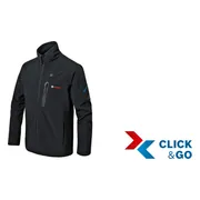 Bosch Professional PRO GHJ 12+18V XA 2XL Verwarmde jas zwart - 06188000E1