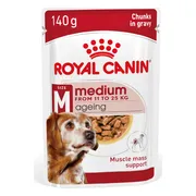 40x Royal Canin Medium Ageing 10+ Hondenvoer Nat 140 gr