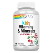 Solaray Kids Vitamins & Minerals Kauwtabletten 120KTB