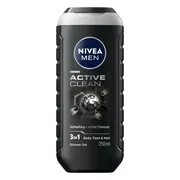 Nivea Men Active Clean 3-In-1 Shower Gel 250ML