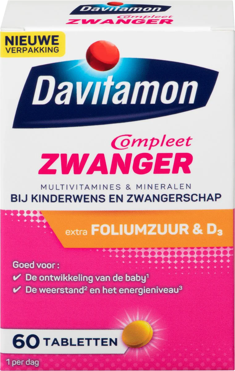 Davitamon Compleet Zwanger 60 tabletten