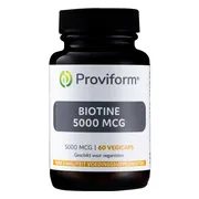 Proviform Biotine 5000mcg Vegicaps 60st 60VCP