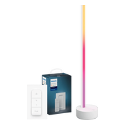 Philips Hue Gradient Signe White and Color Tafellamp Wit + Dimmer