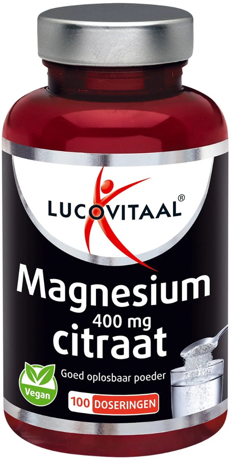 Lucovitaal Magnesium Citraat 400 mg 250GR