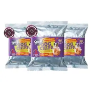 3x Smoofl Hondensnack Dog Chips Kangoeroe 50 gr