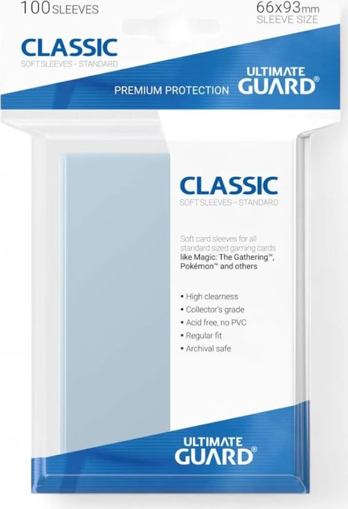 Ultimate Guard Classic Sleeves Standard Size (100)