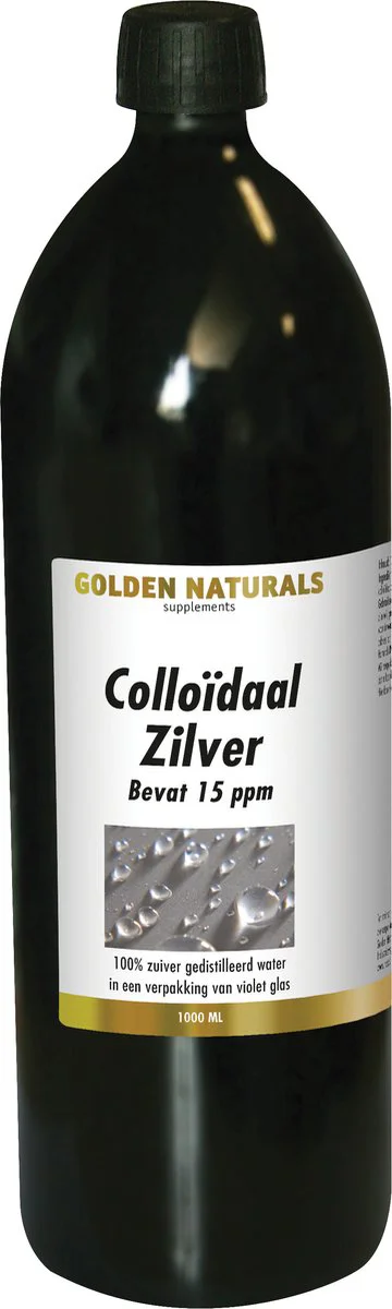 Golden Naturals Colloid Zilver 1000 ml