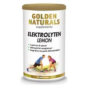 Golden Naturals Elektrolyten Lemon Poeder 300GR
