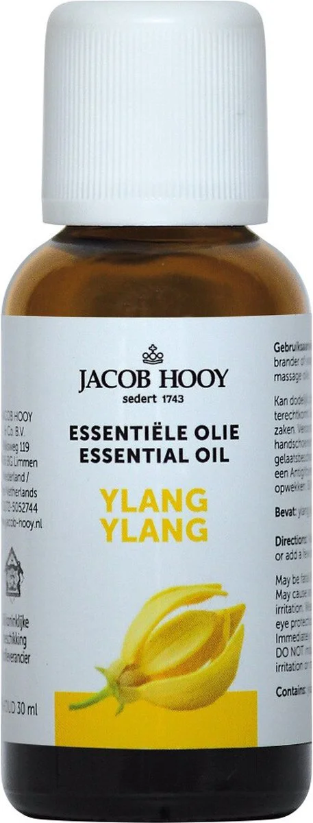 Jacob Hooy Essentiële Olie Ylang Ylang 30ML