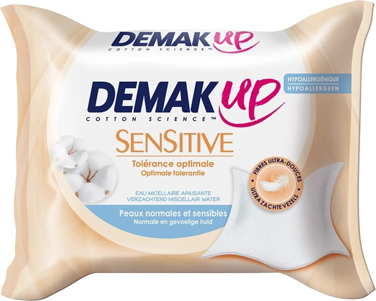 Demak Up Sensitive Reinigingsdoekjes 23ST